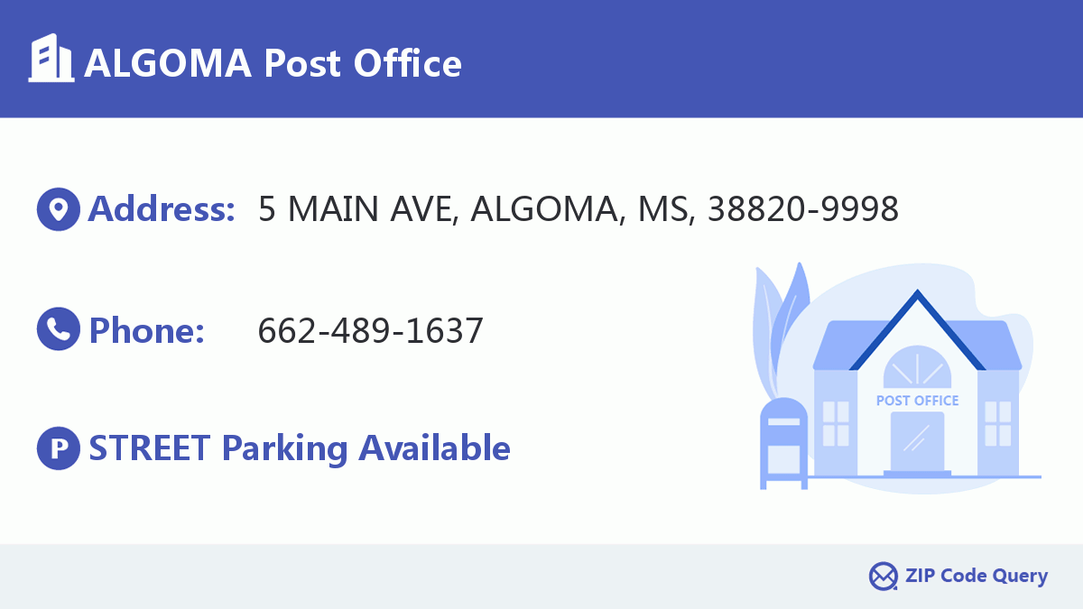 Post Office:ALGOMA