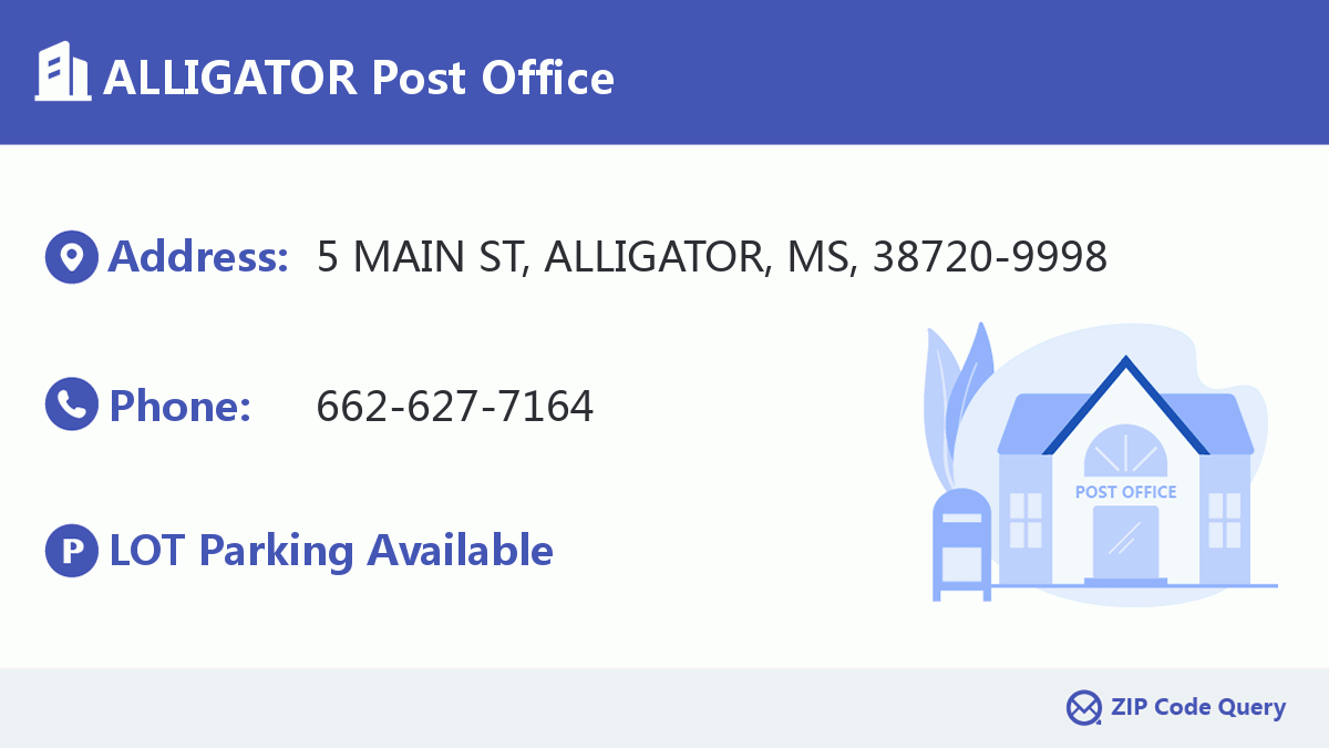 Post Office:ALLIGATOR