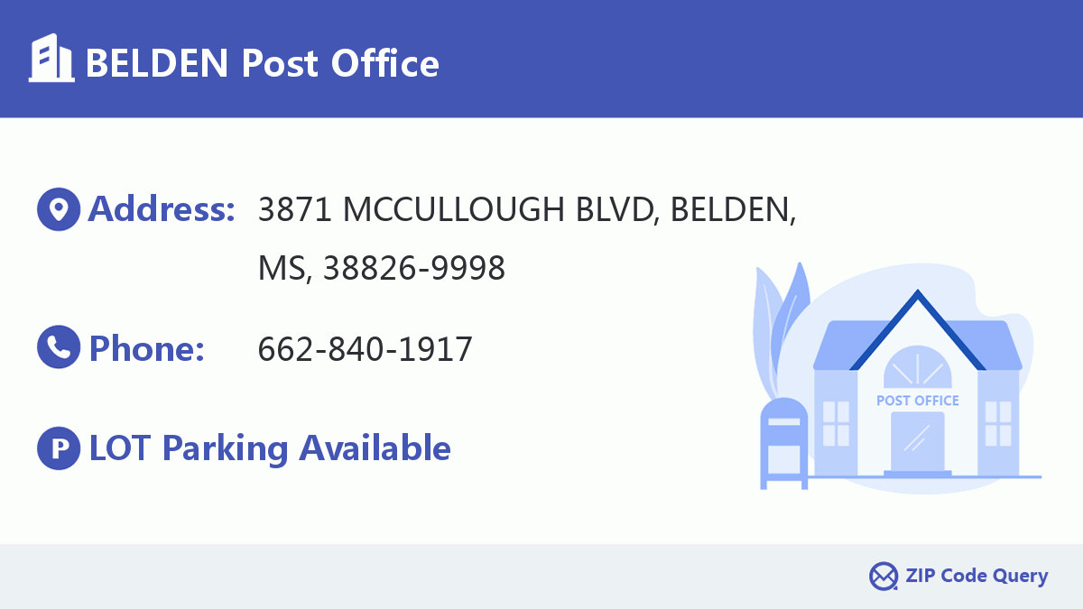 Post Office:BELDEN