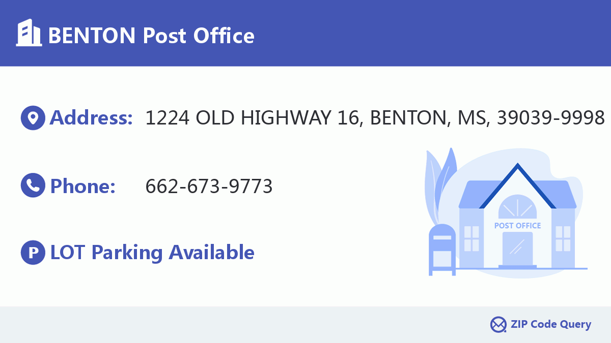 Post Office:BENTON