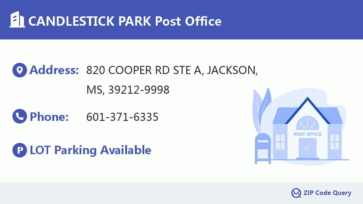 Post Office:CANDLESTICK PARK