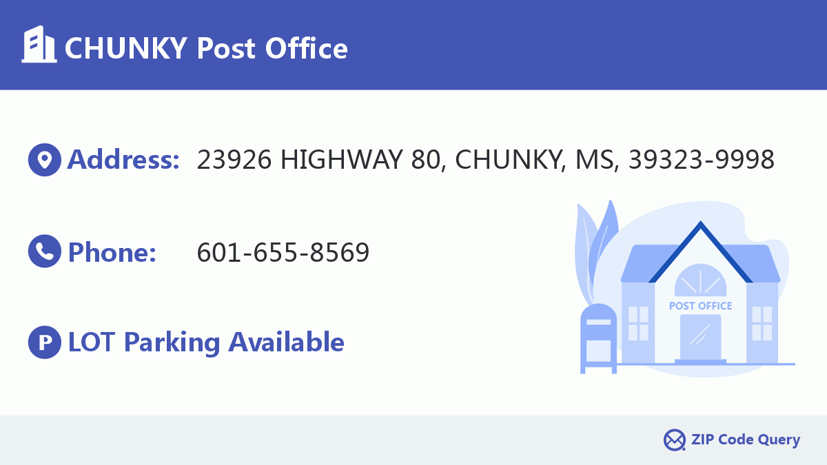 Post Office:CHUNKY