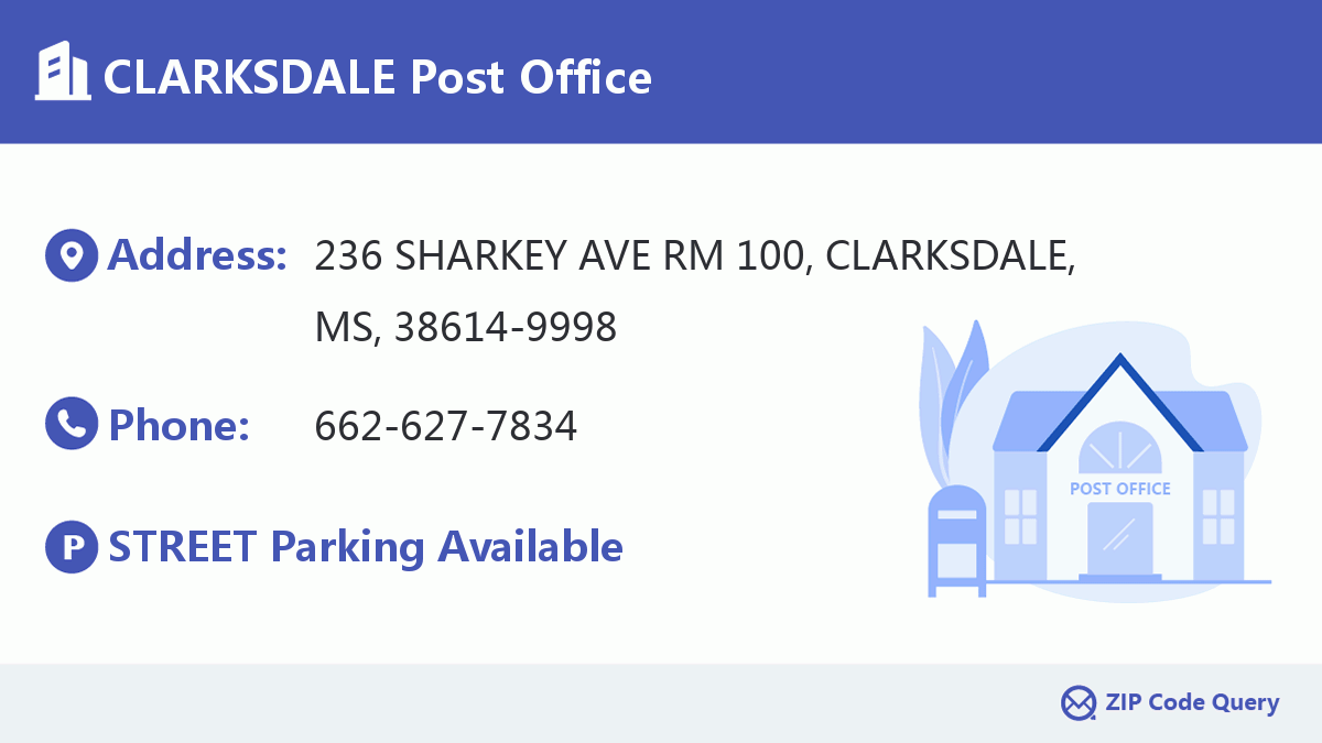 Post Office:CLARKSDALE