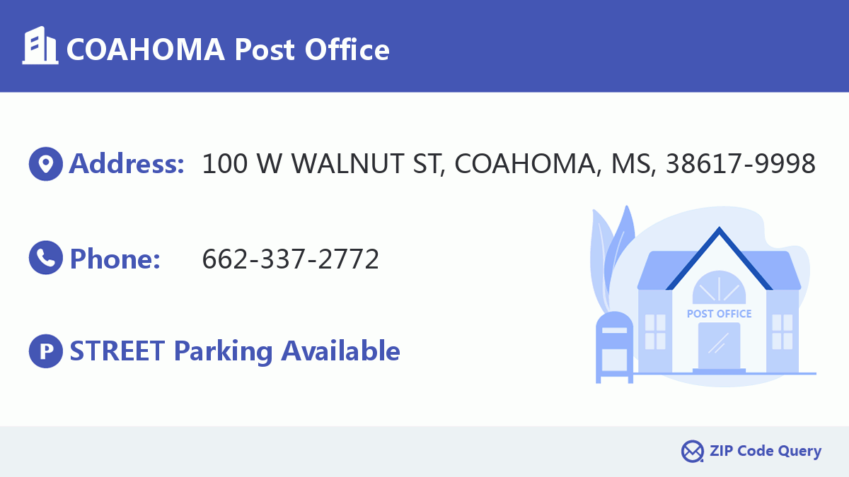 Post Office:COAHOMA
