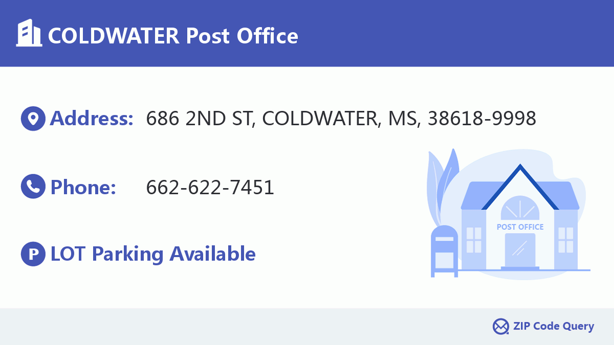 Post Office:COLDWATER