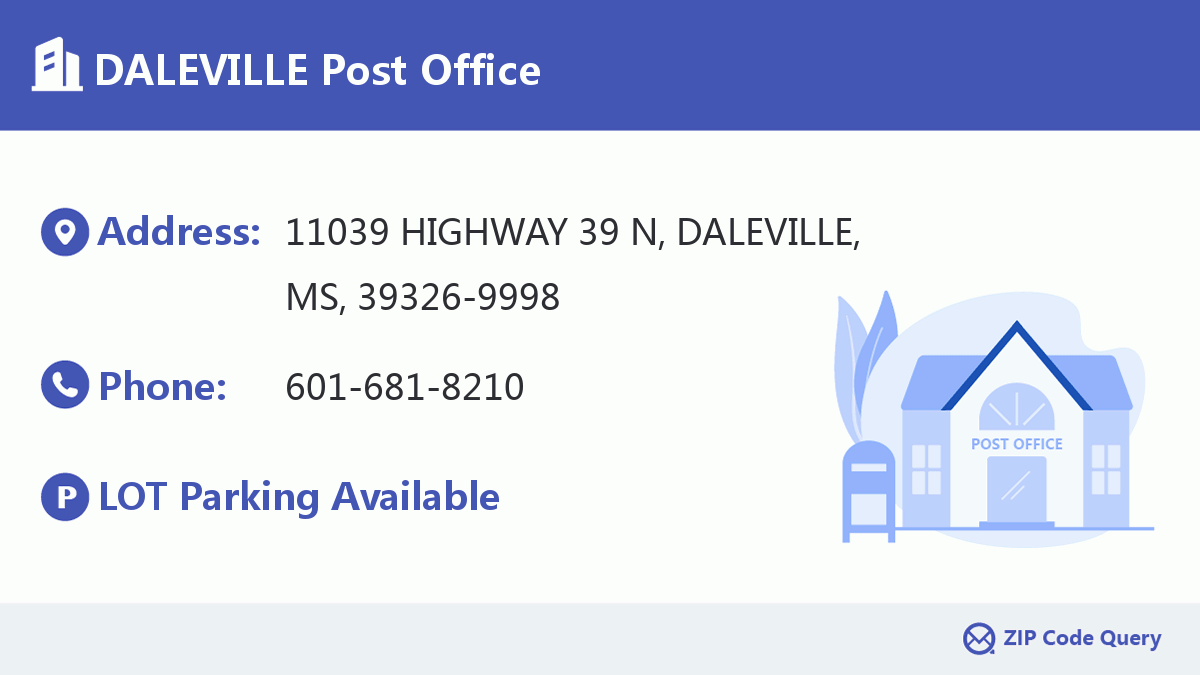 Post Office:DALEVILLE