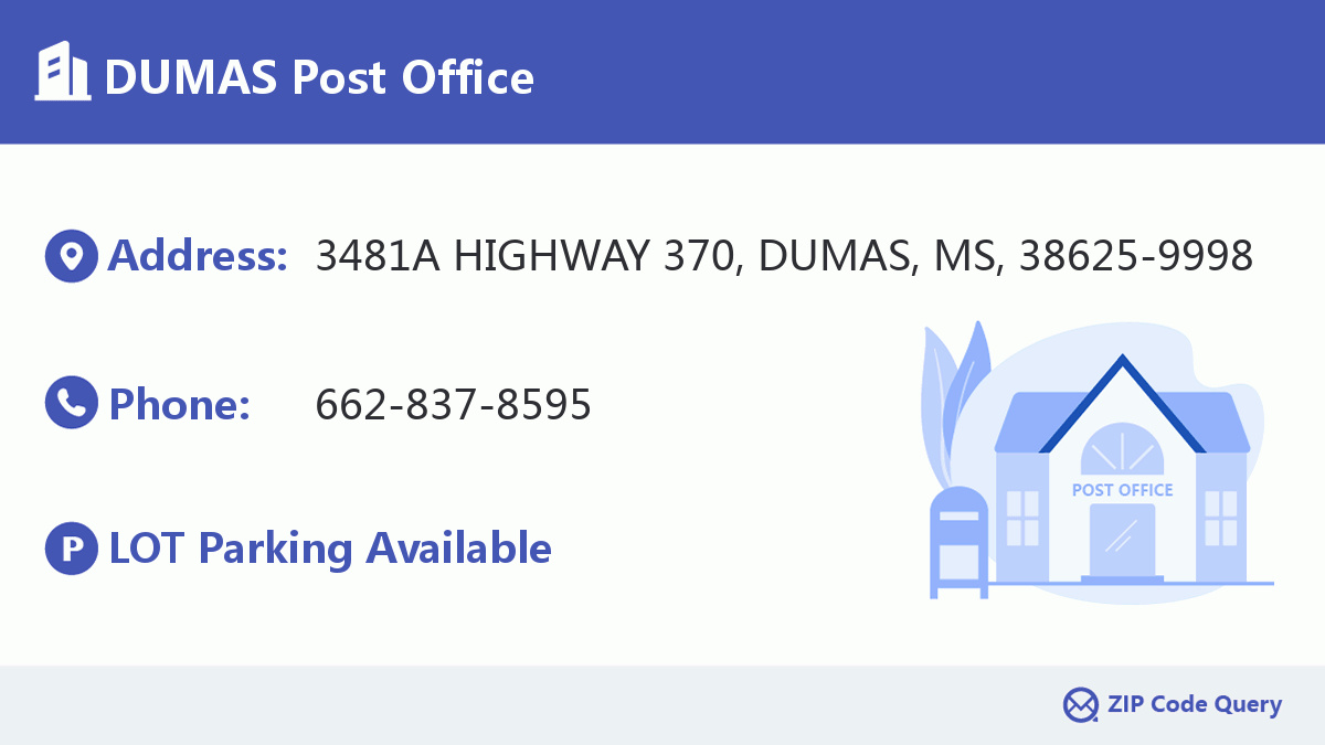 Post Office:DUMAS