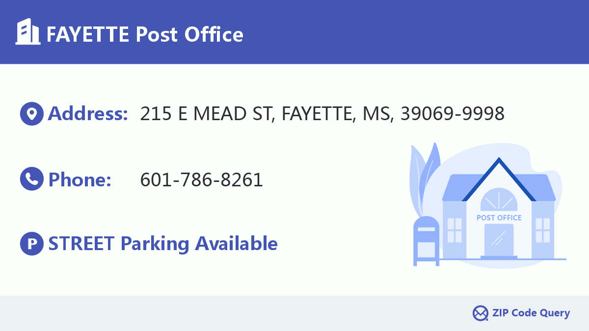 Post Office:FAYETTE