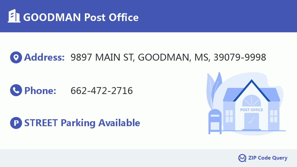 Post Office:GOODMAN