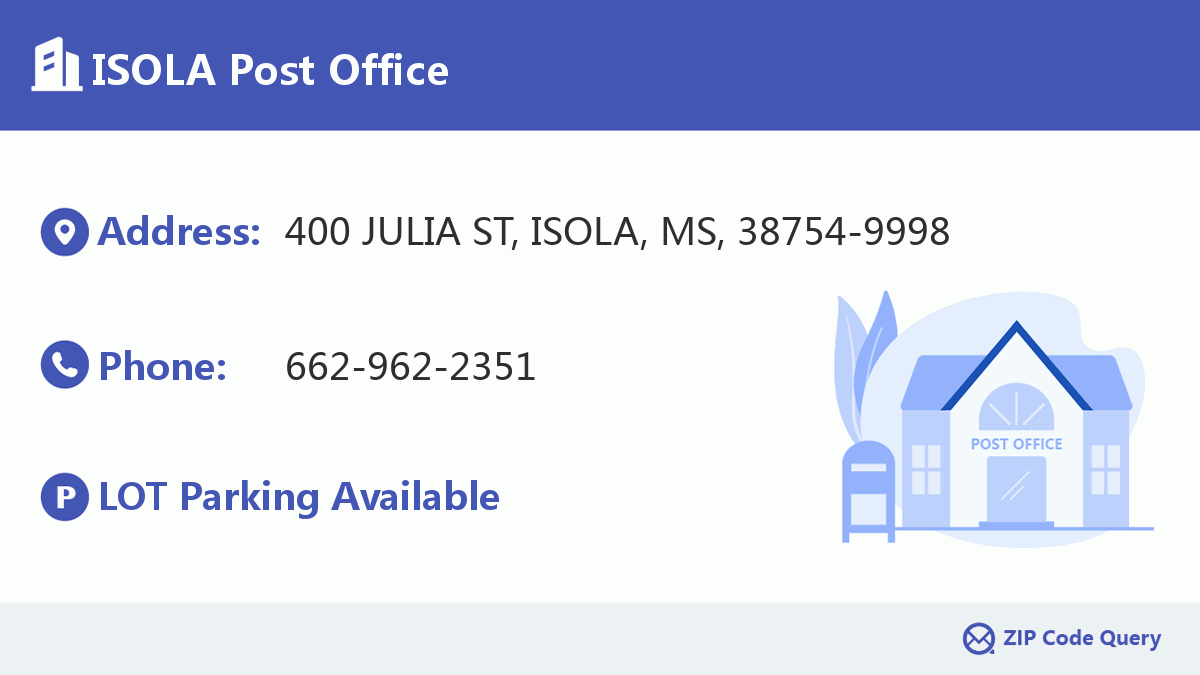 Post Office:ISOLA