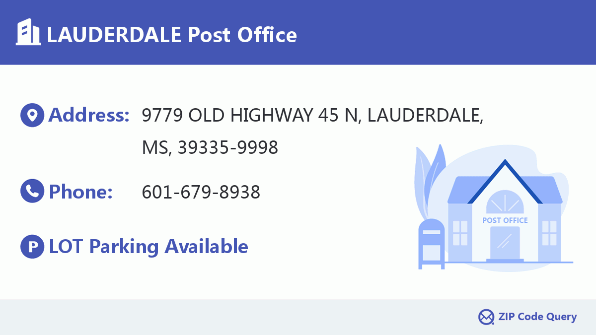 Post Office:LAUDERDALE
