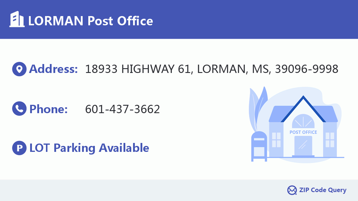 Post Office:LORMAN