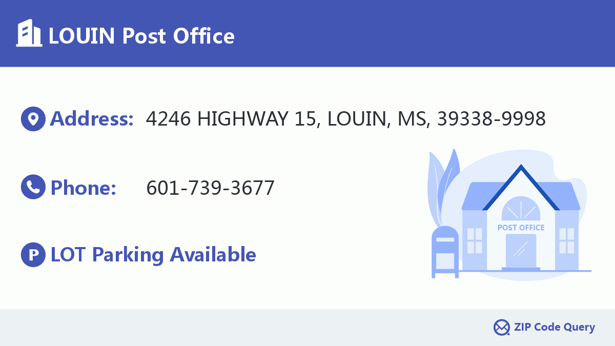 Post Office:LOUIN