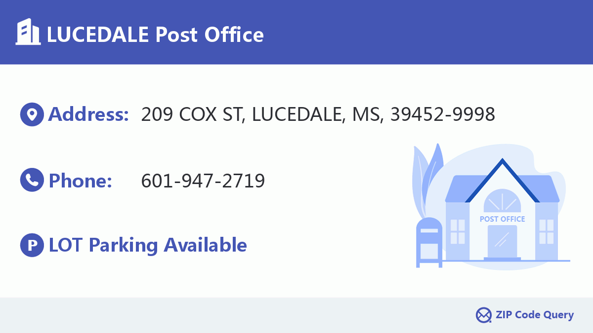 Post Office:LUCEDALE