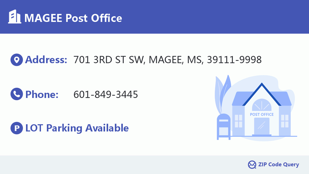 Post Office:MAGEE