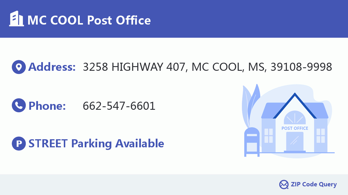 Post Office:MC COOL