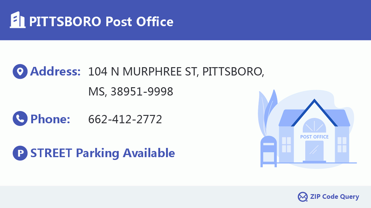 Post Office:PITTSBORO
