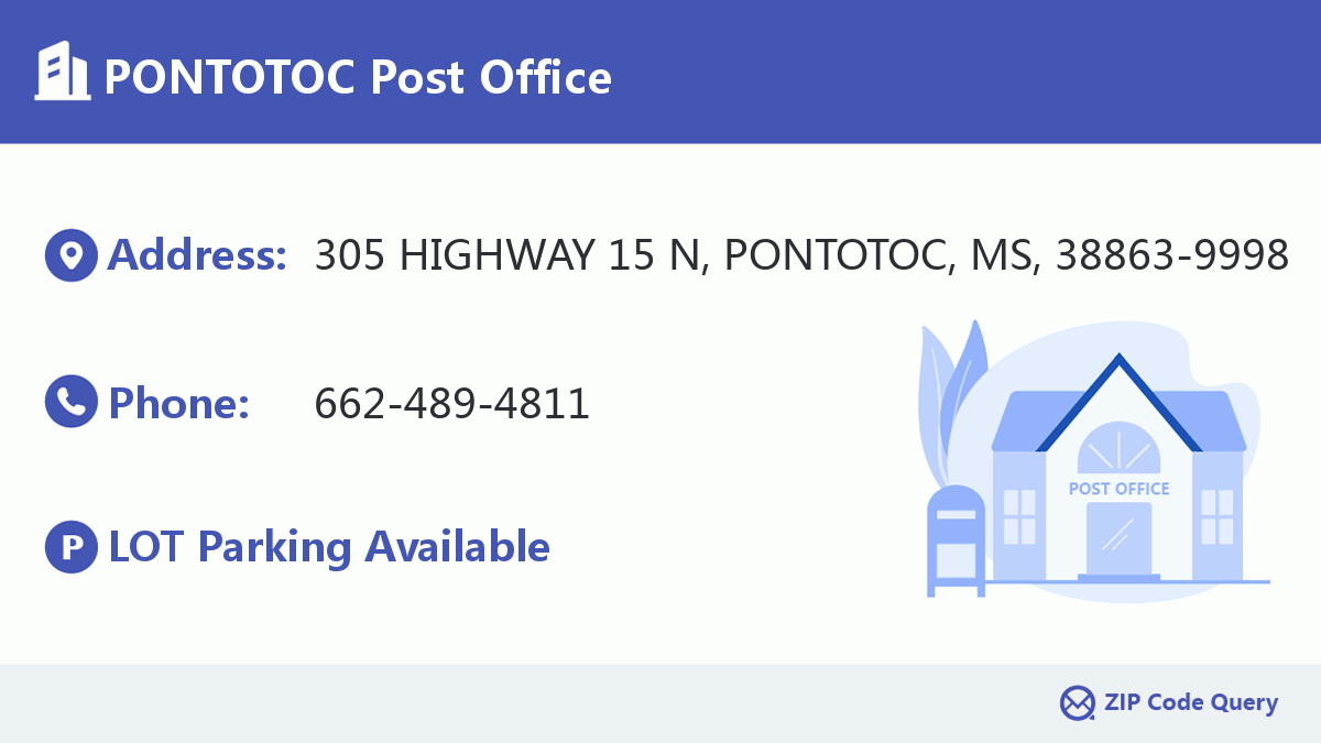 Post Office:PONTOTOC