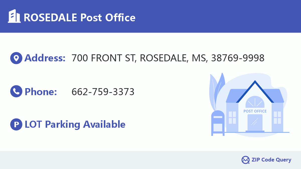 Post Office:ROSEDALE