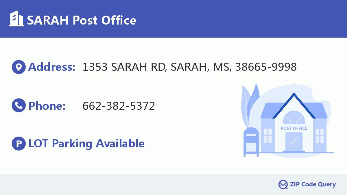 Post Office:SARAH