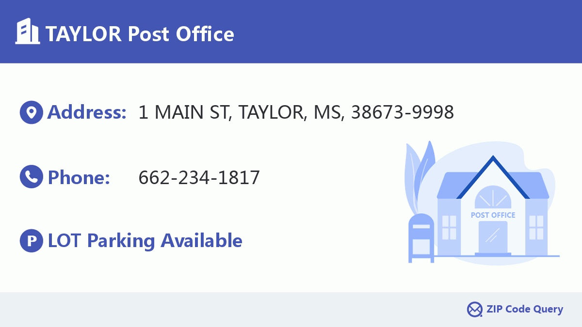 Post Office:TAYLOR
