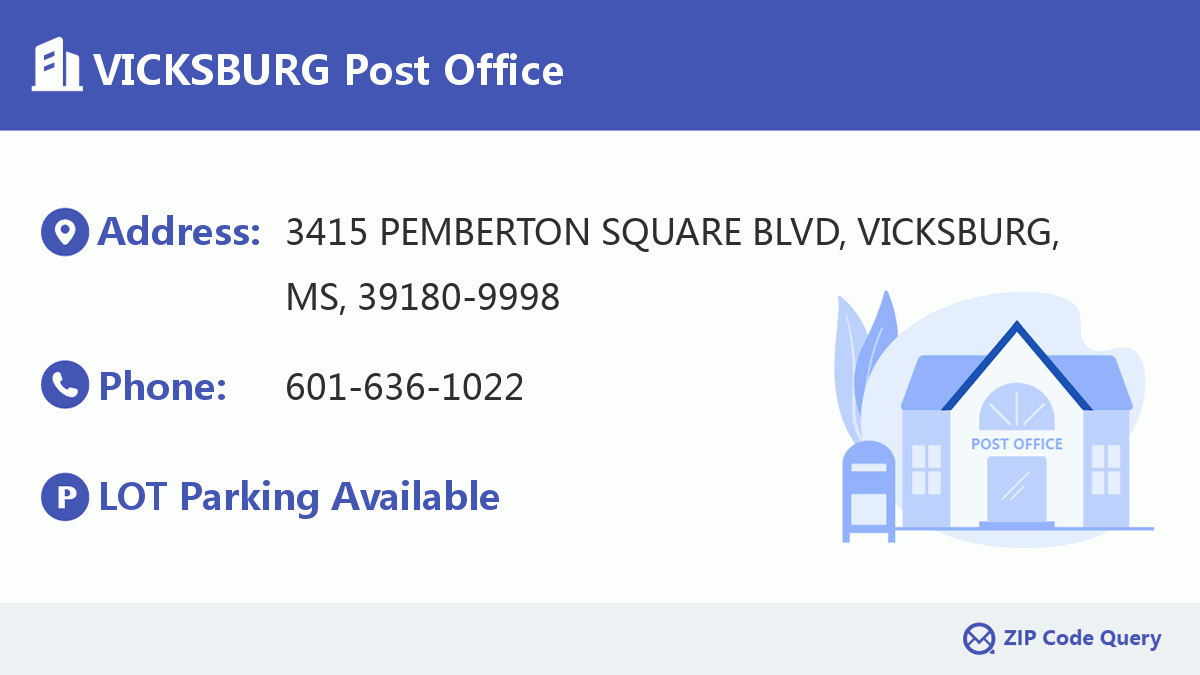 Post Office:VICKSBURG